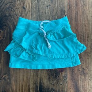 Peekaboo Beans ruffle skirt.